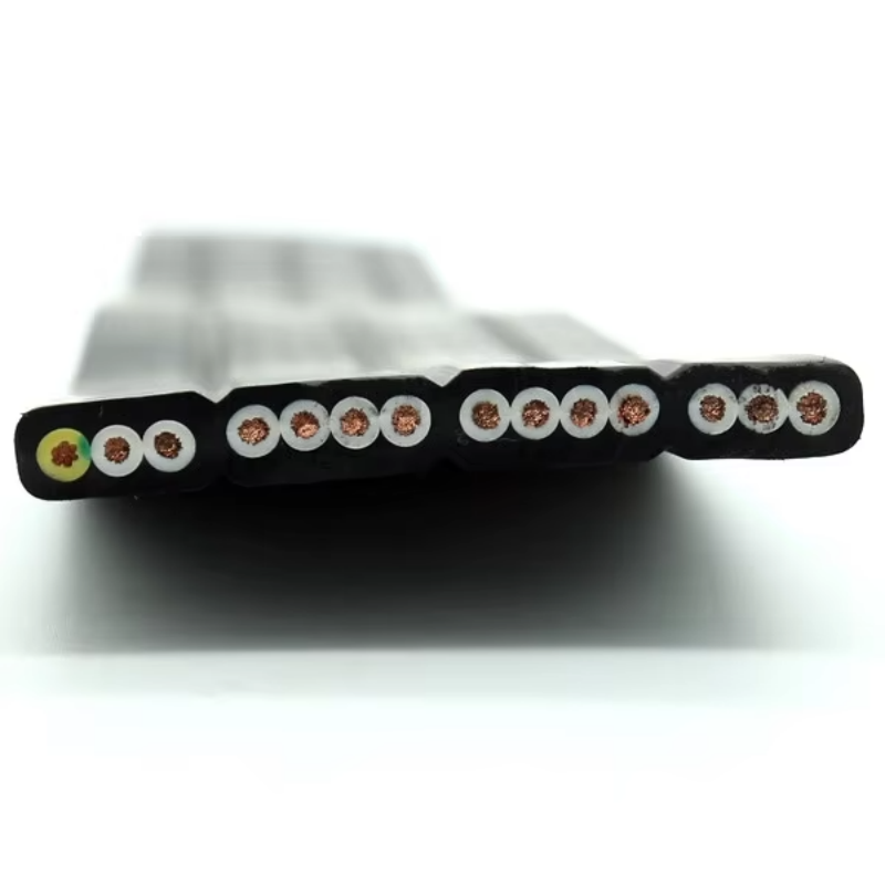 Kabel Kontrol Lift VTSP365 Dengan Kabel Bepergian Lift TVVBG PVC dan Karet
