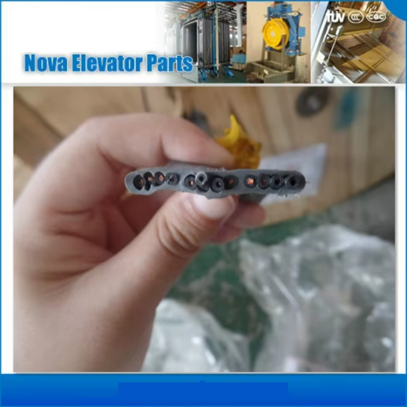 Kabel Kontrol Lift VTSP365 Dengan Kabel Bepergian Lift TVVBG PVC dan Karet