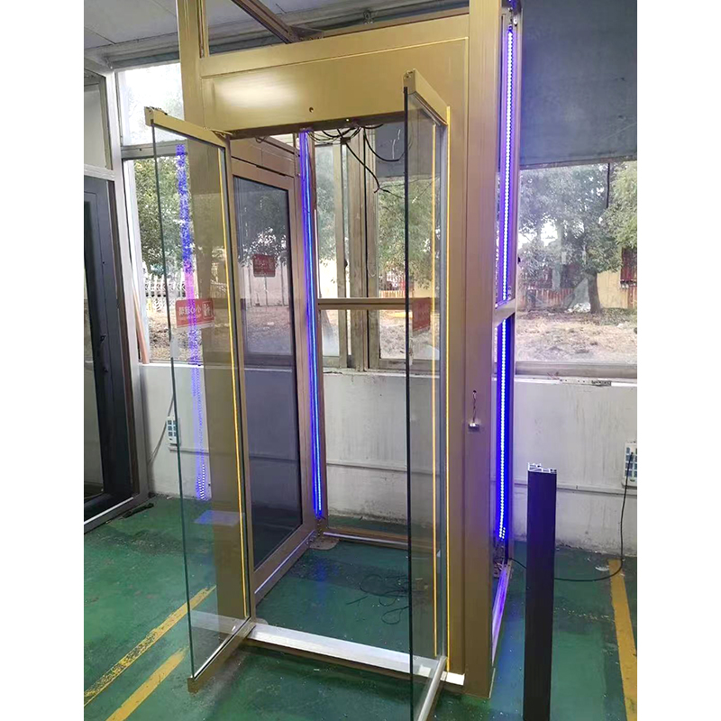 VTSP394 Pintu pembuka tengah otomatis dengan dua panel pintu